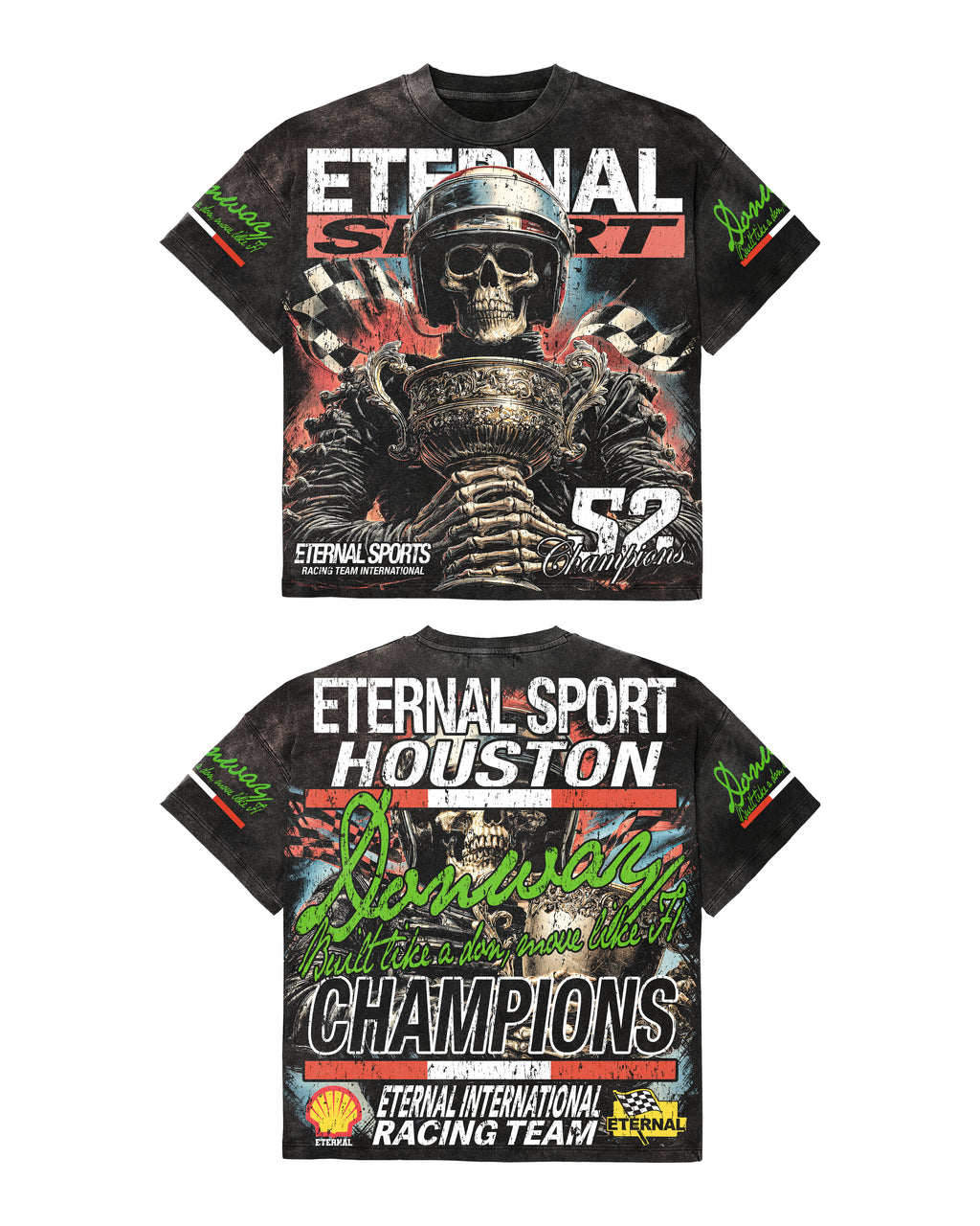 Gray Eternal Camps Tee