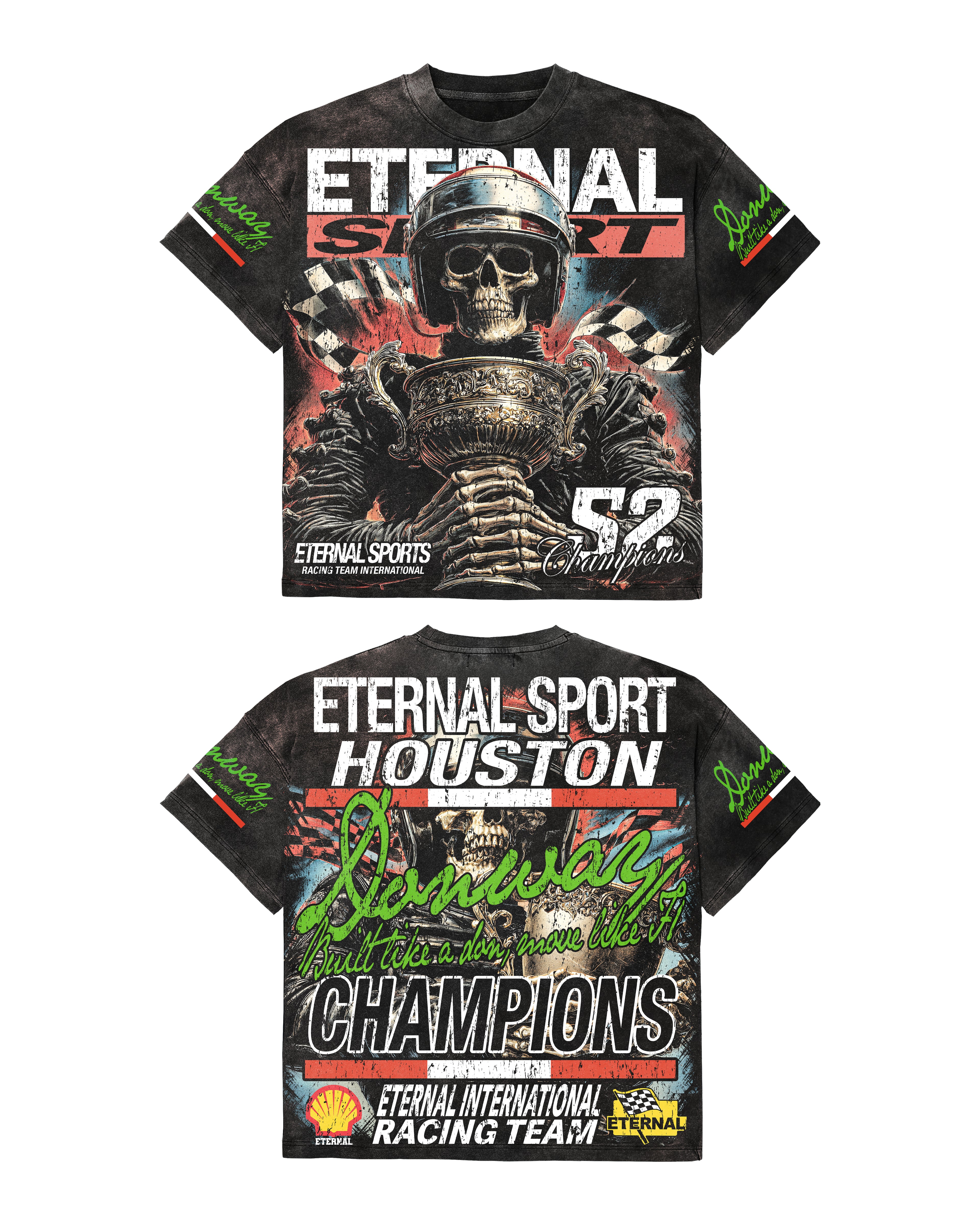 Gray Eternal Camps Tee