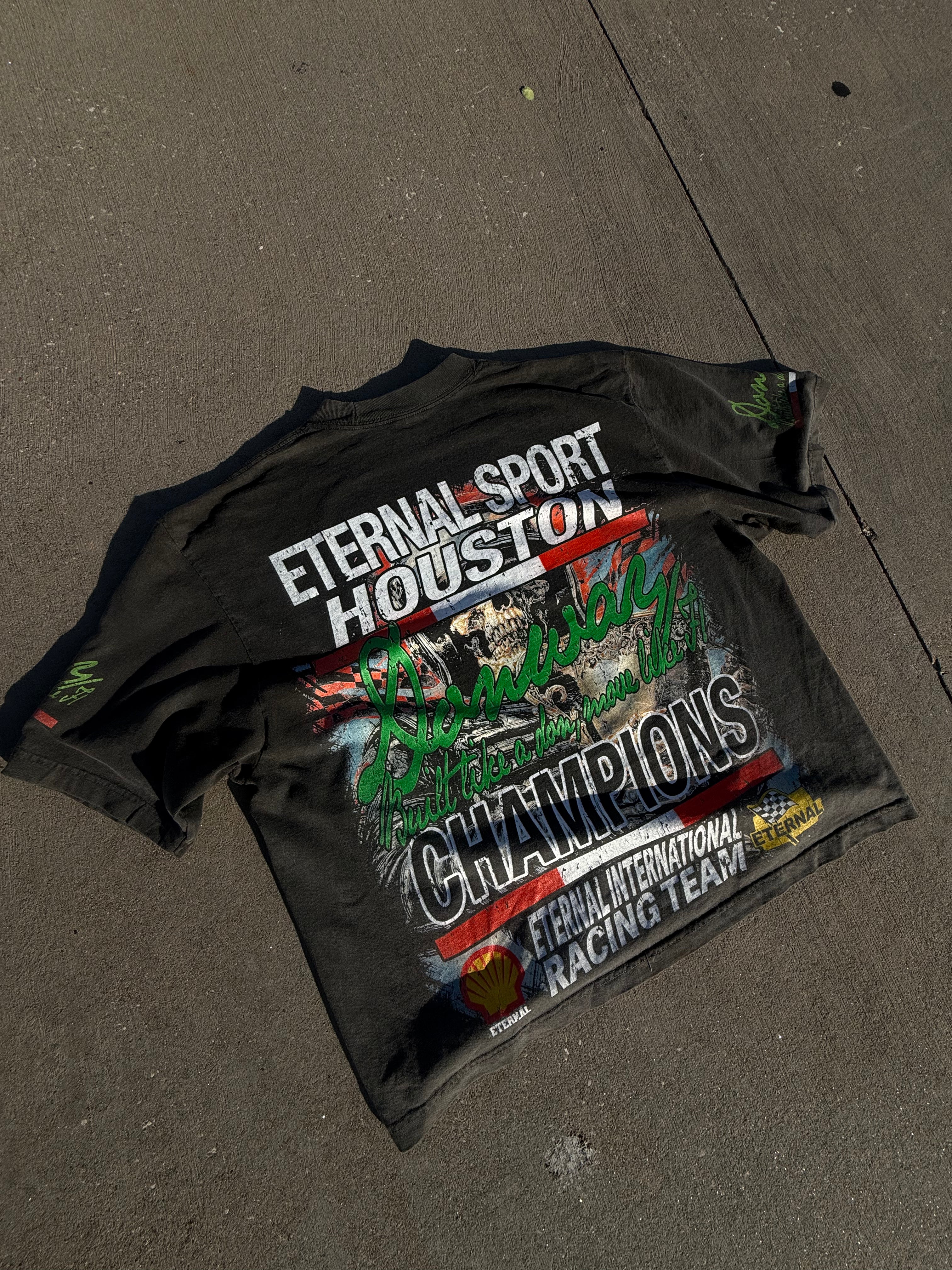 Gray Eternal Camps Tee