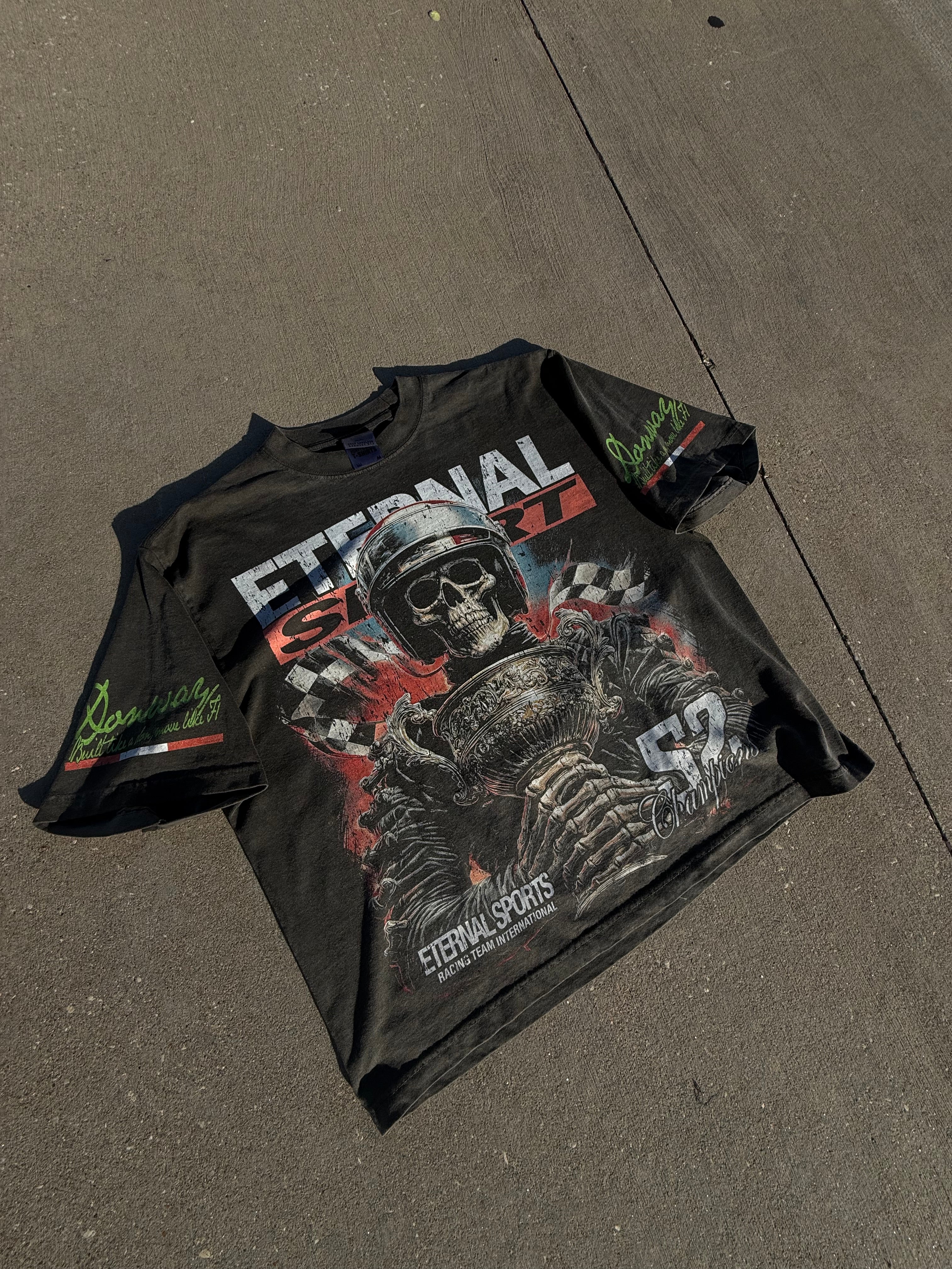 Gray Eternal Camps Tee